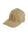 Dondup Woman Hat Military Green Size Onesize Cotton In Brown