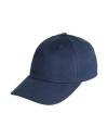 Dondup Woman Hat Navy Size Onesize Cotton In Black