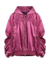 Dondup Woman Jacket Mauve Size 6 Polyamide