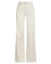 Dondup Wide-leg Trousers With High Waist And Classic Five-pocket Styling