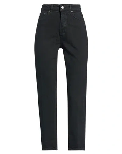 Dondup Woman Jeans Black Size 25 Cotton, Elastane