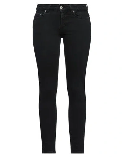 Dondup Woman Jeans Black Size 26 Cotton, Elastane