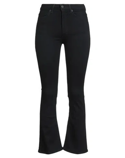 Dondup Woman Jeans Black Size 26 Organic Cotton, Modal, Elastomultiester, Elastane