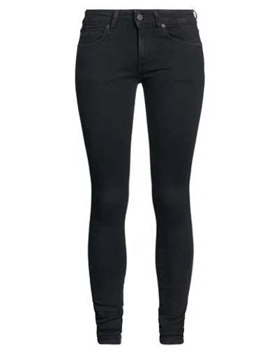 Dondup Woman Jeans Black Size 26 Organic Cotton, Modal, Elastomultiester, Elastane