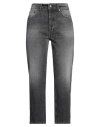 Dondup Woman Jeans Black Size 28 Cotton In Black
