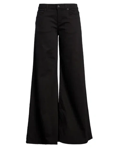 Dondup Woman Jeans Black Size 28 Cotton, Recycled Cotton, Elastane