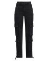Dondup Woman Jeans Black Size 28 Organic Cotton, Modal, Elastomultiester, Elastane In Black