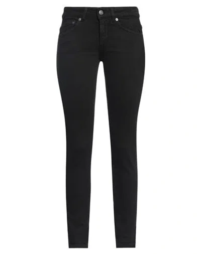 Dondup Woman Jeans Black Size 29 Cotton, Elastane