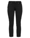 Dondup Denim Cropped In Black
