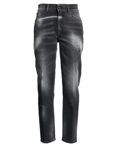 Dondup Woman Jeans Black Size 30 Cotton, Elastane