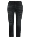 Dondup Woman Jeans Black Size 30 Cotton, Elastane In Black