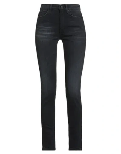 Dondup Woman Jeans Black Size 30 Cotton, Modal, Elastomultiester, Elastane