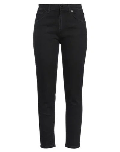 Dondup Woman Jeans Black Size 30 Cotton, Modal, Elastomultiester, Elastane