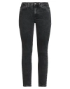 Dondup Woman Jeans Black Size 30 Organic Cotton, Modal, Elastomultiester, Elastane In Black