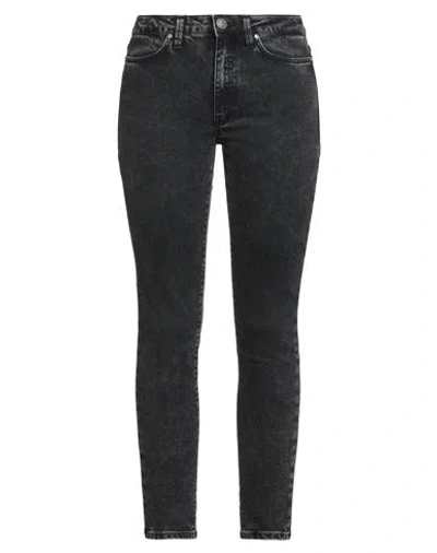 Dondup Woman Jeans Black Size 30 Organic Cotton, Modal, Elastomultiester, Elastane