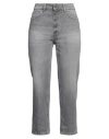 Dondup Woman Jeans Black Size 31 Cotton In Black