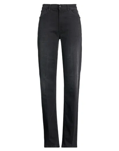 Dondup Woman Jeans Black Size 31 Cotton, Elastane