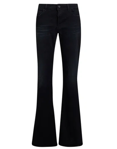 Dondup Woman Jeans Black Size 31 Organic Cotton, Modal, Elastomultiester, Elastane