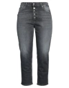 Dondup Woman Jeans Black Size 32 Cotton, Elastane In Black