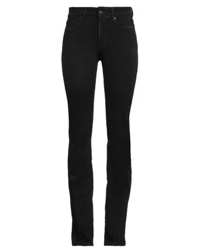 Dondup Woman Jeans Black Size 32 Cotton, Polyester, Modal, Elastane