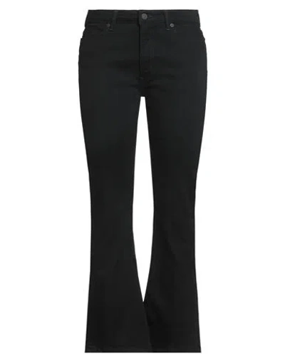 Dondup Woman Jeans Black Size 32 Cotton, Recycled Cotton, Recycled Polyester, Modal, Synthetic Fiber