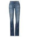 Dondup Woman Jeans Blue Size 24 Cotton, Elastomultiester In Blue