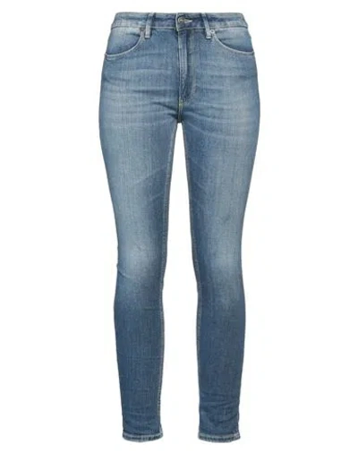 Dondup Woman Jeans Blue Size 25 Cotton, Elastomultiester, Elastane
