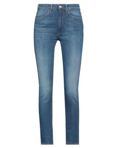 Dondup Woman Jeans Blue Size 25 Cotton, Elastomultiester, Elastane