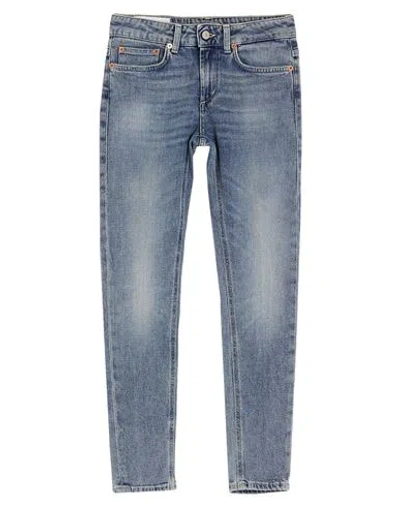 Dondup Woman Jeans Blue Size 26 Cotton, Elastane