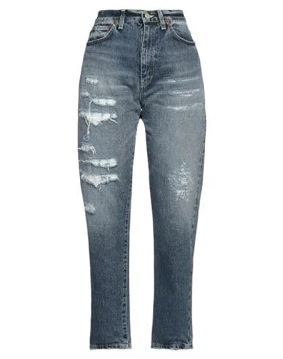 Dondup Woman Jeans Blue Size 28 Cotton