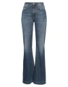 Dondup Woman Jeans Blue Size 28 Cotton In Blue