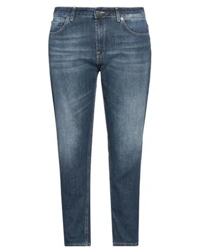 Dondup Woman Jeans Blue Size 28 Cotton
