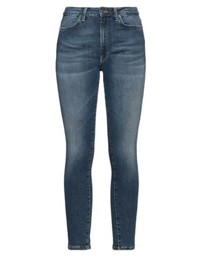 Dondup Woman Jeans Blue Size 31 Cotton, Elastomultiester, Lyocell