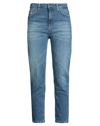 Dondup Woman Jeans Blue Size 29 Cotton, Elastane