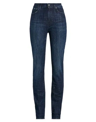 Dondup Woman Jeans Blue Size 29 Cotton, Elastane