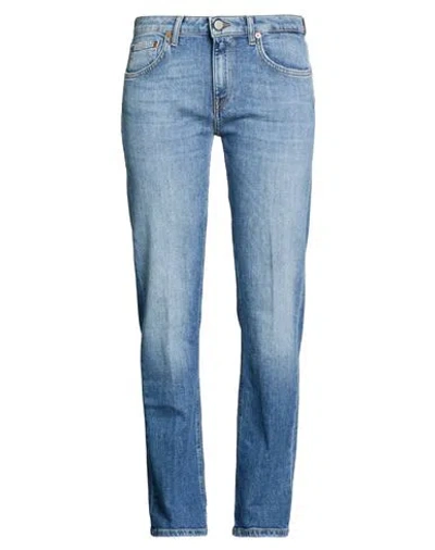 Dondup Woman Jeans Blue Size 29 Cotton, Elastane