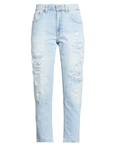Dondup Woman Jeans Blue Size 29 Cotton, Elastane