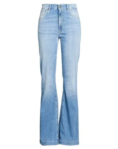 Dondup Woman Jeans Blue Size 29 Cotton, Elastomultiester, Elastane