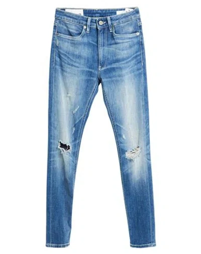Dondup Woman Jeans Blue Size 29 Cotton, Elastomultiester, Elastane