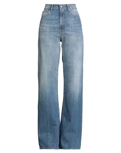 Dondup Woman Jeans Blue Size 29 Cotton, Recycled Cotton