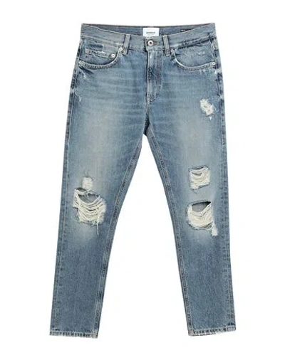 Dondup Woman Jeans Blue Size 30 Cotton