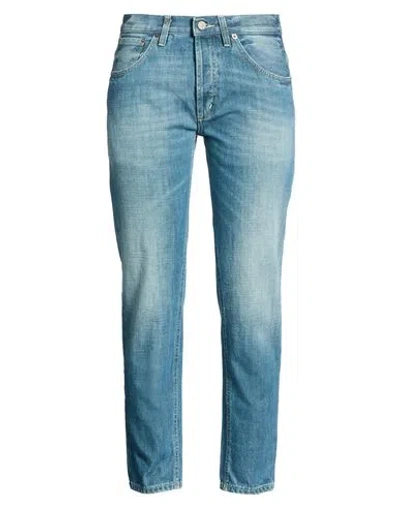 Dondup Woman Jeans Blue Size 30 Cotton