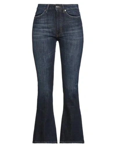 Dondup Woman Jeans Blue Size 30 Cotton, Elastane
