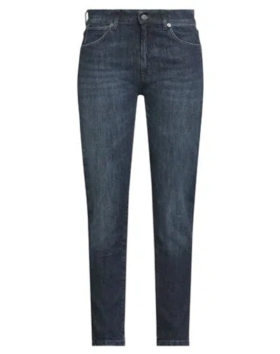 Dondup Woman Jeans Blue Size 30 Cotton, Elastane