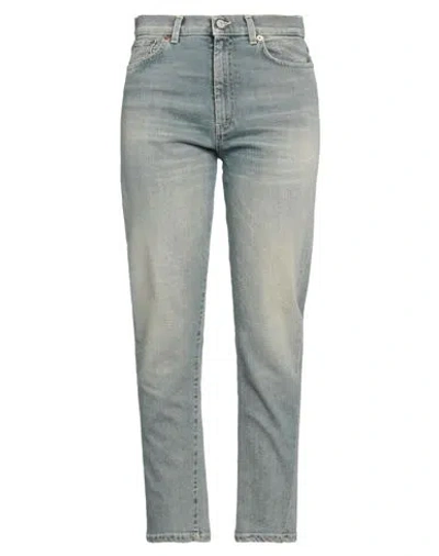Dondup Woman Jeans Blue Size 30 Cotton, Elastane