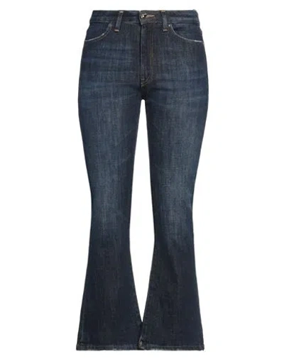 Dondup Woman Jeans Blue Size 30 Cotton, Elastane