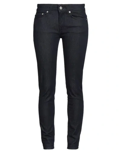 Dondup Woman Jeans Blue Size 28 Cotton, Elastane