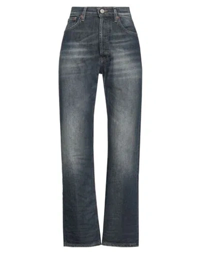 Dondup Woman Jeans Blue Size 30 Cotton, Elastomultiester