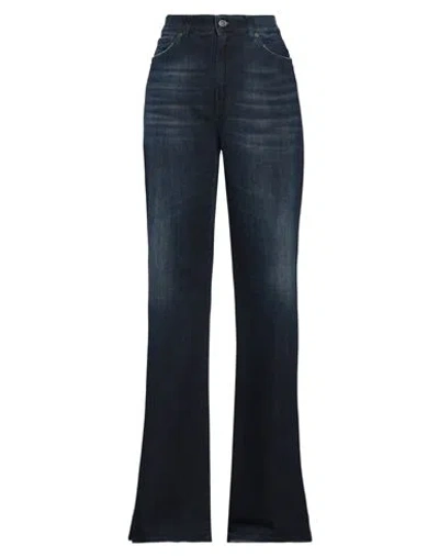 Dondup Woman Jeans Blue Size 30 Cotton, Elastomultiester, Elastane