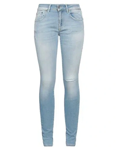 Dondup Woman Jeans Blue Size 30 Cotton, Lyocell, Elastane